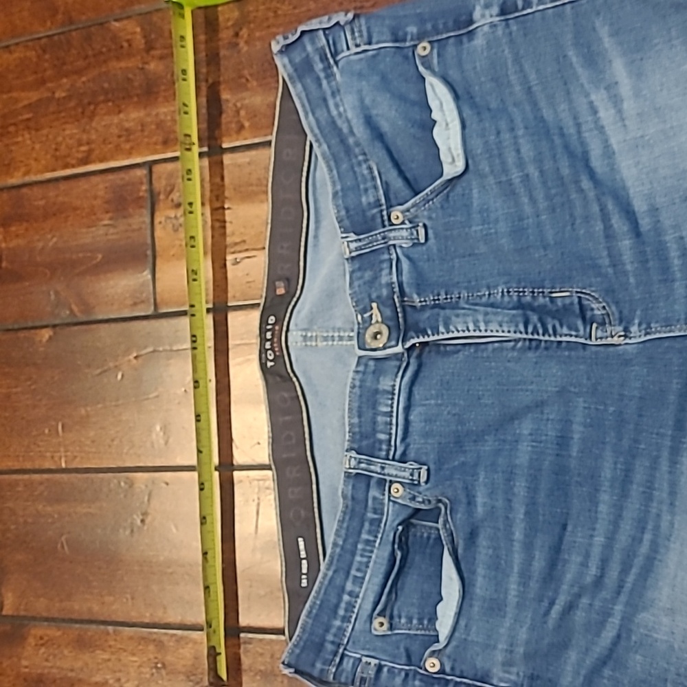 Torrid Sky High Skinny Blue Denim Jeans Size 18R - Picture 6 of 8